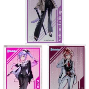 Acrylic Stand Panels All 3 Types Set Block Virtual Youtuber Hololive Molly.Onlin