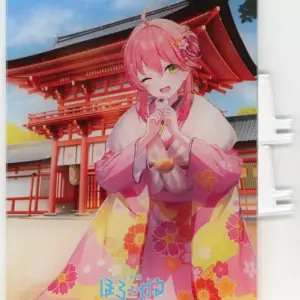 Acrylic Stand Panel Sakura Miko Virtual Youtuber Hololive Horokaru Kyoto Edition
