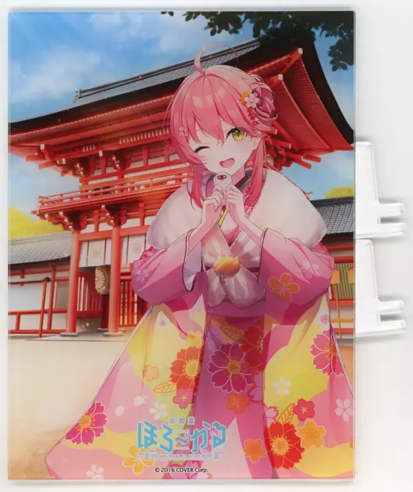 Acrylic Stand Panel Sakura Miko Virtual Youtuber Hololive Horokaru Kyoto Edition