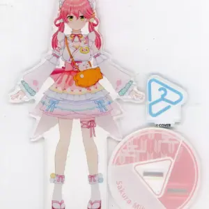 Acrylic Stand Panel Sakura Mikoyear'S Outfit Hololive Closet Virtual Youtuber C1
