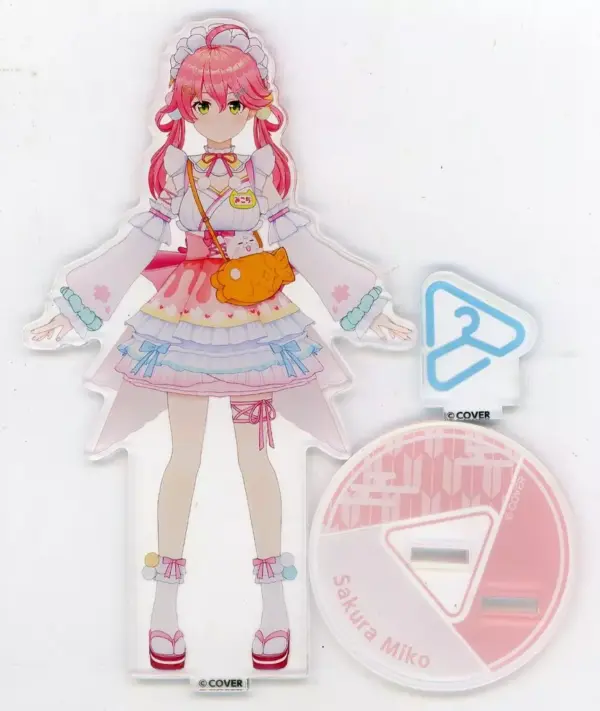 Acrylic Stand Panel Sakura Mikoyear'S Outfit Hololive Closet Virtual Youtuber C1