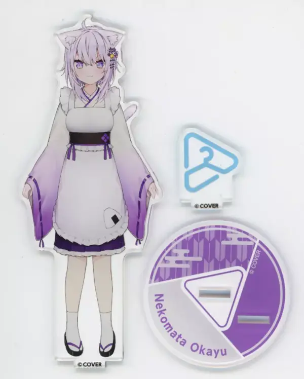 Acrylic Stand Panel Nekomata Okapureyear'S Costume Hololive Closet Virtual Youtu