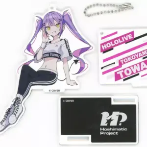 Keychain Towa Hoshimatic Project Supporting Next Door Acrylic Stand Virtual Yout