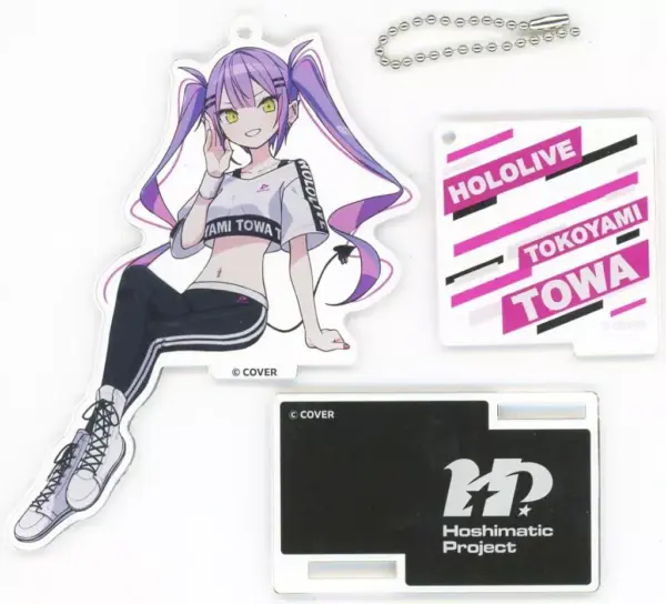 Keychain Towa Hoshimatic Project Supporting Next Door Acrylic Stand Virtual Yout
