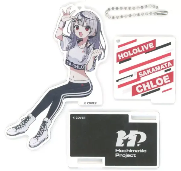 Keychain Sakasha Kuroe Hoshimatic Project Supporting Next Door Acrylic Stand Vir