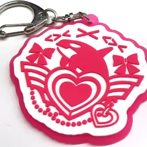 Keychain Sakasha Kuroe Holo Emblem Rubber Virtual Youtuber Hololive F/S-S501 fro