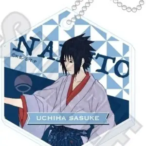 Keychain Uchiha Sasuke Naruto Shippuden Glitter Acrylic Collection Hyakumonogata