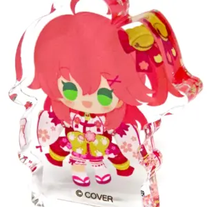Acrylic Stand Panel Sakura Miko Virtual Youtuber Hololive Production Block Masco