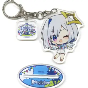 Keychain Amane Kanata Mini Character Acrylic Stand Virtual Youtuber Hololive Sup