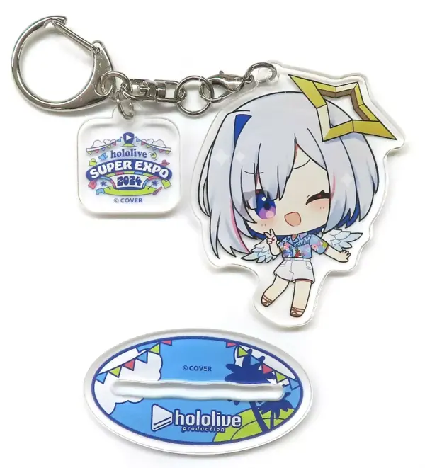 Keychain Amane Kanata Mini Character Acrylic Stand Virtual Youtuber Hololive Sup