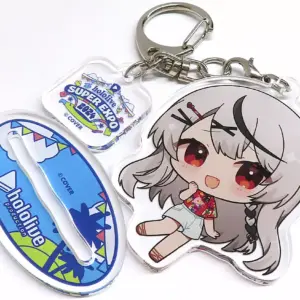 Keychain Sakasha Kuroe Mini Character Acrylic Stand Virtual Youtuber Hololive Su