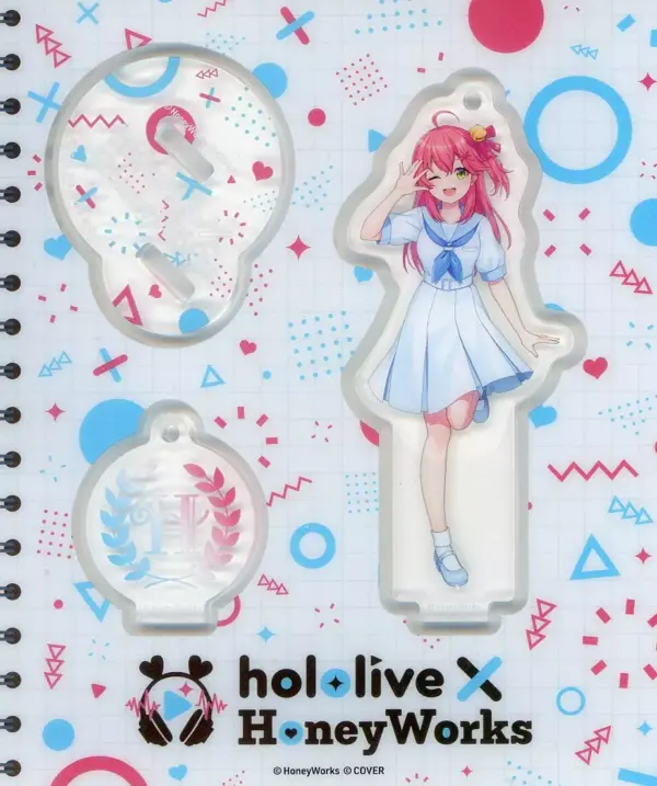 Acrylic Stand Panel Sakura Miko Horohani Oka High School Virtual Youtuber Hololi