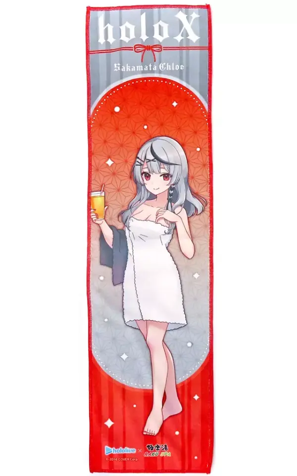 Towel, Tenugui, Sakasha Kuroe, Floor-Up Ver. Scarf Virtual Youtuber, Hololive Go
