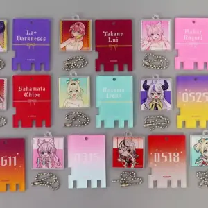 Keychains, All 10 Types, Virtual Youtuber Hololive Gokurakuyu Raku Spa Collabora