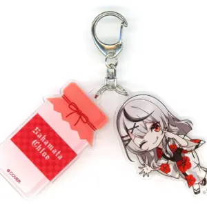 Keychain Sakasha Kuroe Virtual Youtuber Hololive Gokurakuyu Raku Spa Collaborati