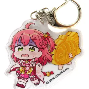 Keychain Sakura Miko Acrylic Hologra Virtual Youtuber Hololab F/S-M503 from japa