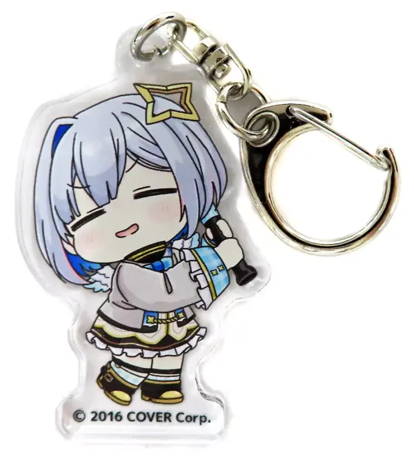 Keychain Amane Kanata Acrylic Hololura Virtual Youtuber F/S-S501 from japan Rare