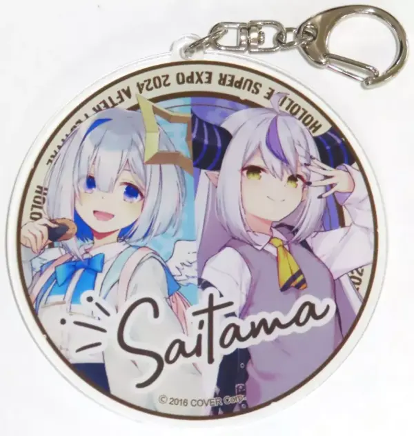 Keychain Amane Kanata Laplace Darkness Acrylic Virtual Youtuber Hololive Super E