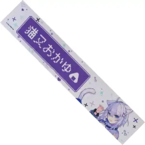 Towel, Tenugui, Nekomata Porridge, Muffler Virtual Youtuber, Hololive Gamers Fes