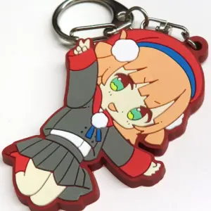 Keychain Shigureui Rubber Strap A Regular Costume F/S-M503 from japan Rare  Good