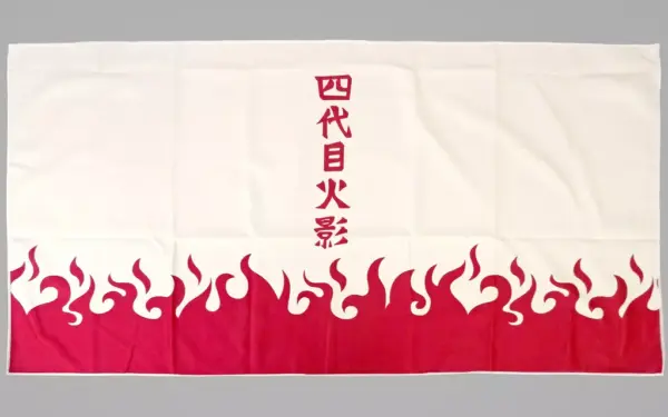 Towel Tenugui Fourth Generation Hokage Big Naruto Shippuden F/S-M503 from japan