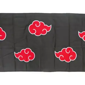 Towel, Tenugui, Akatsuki, Big Naruto, Shippuden F/S-M503 from japan Rare  Good c
