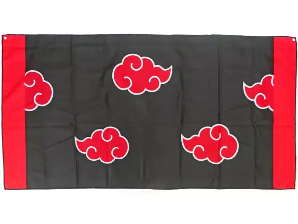 Towel, Tenugui, Akatsuki, Big Naruto, Shippuden F/S-M503 from japan Rare  Good c