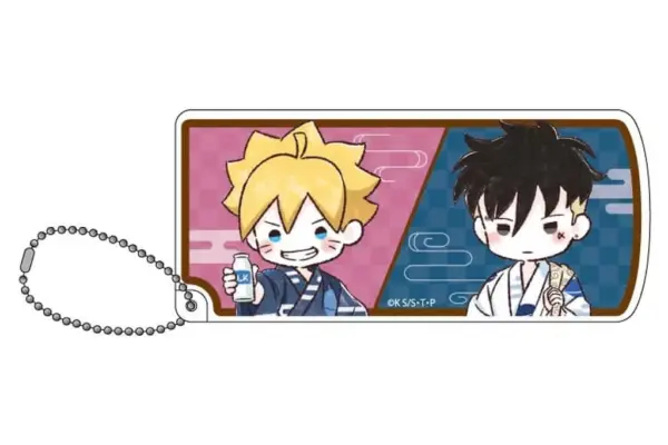 Miscellaneous Goods 04. Boruto Kawaki Hot Spring Ver. Graph Art Illustration Sli