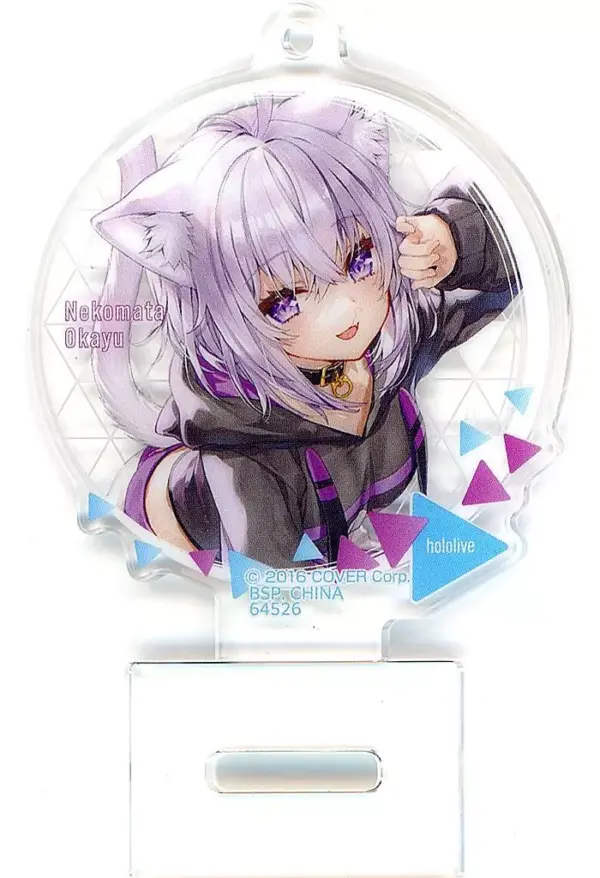 Acrylic Stand Panel Nekomata Okappo 2Way Ichibankuji Hololive Art Collection B P