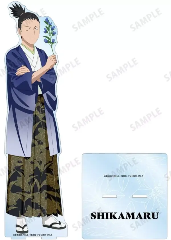 Acrylic Stand Panel Nara Shikamaru Original Illustration Extra Large Uchiha Sasu
