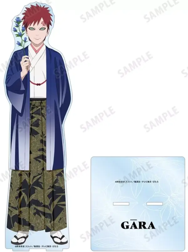 Acrylic Stand Panel Gaara Original Illustration Extra Large Uchiha Sasuke Birthd