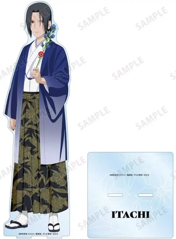 Acrylic Stand Panel Uchiha Itachi Original Illustration Extra Large Sasuke Birth