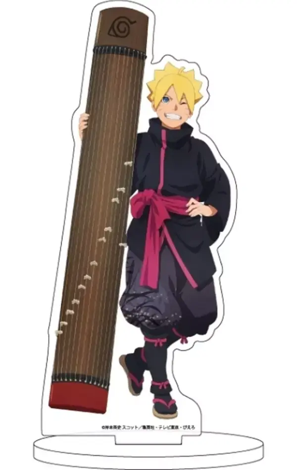 Acrylic Stand Panel 70. Uzumaki Boruto Japanese Musical Instrument Ver. Original