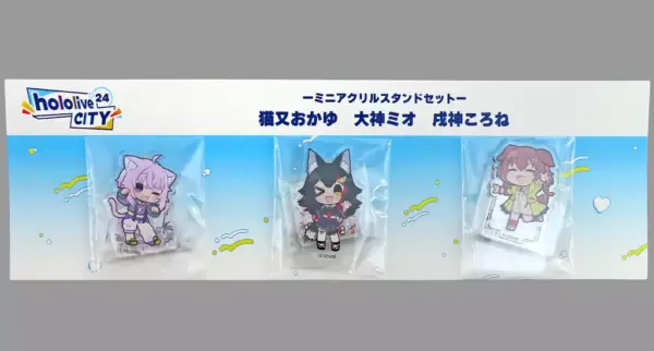 Acrylic Stand Panel Hololive Gamers Mini Set Of 3 Virtual Youtuber City 24 F/S-M