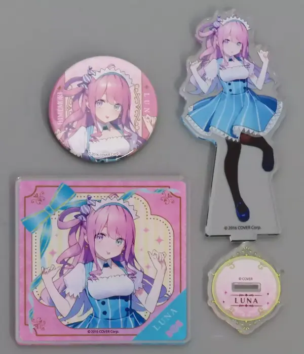 Goods Set Himemori Luna Favorite Lawson Maid Ver. Virtual Youtuber Hololive Lopp