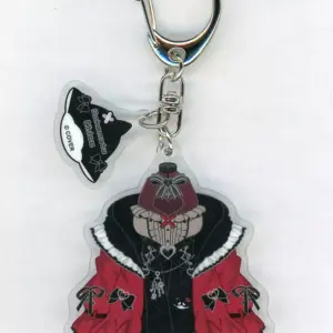 Keychain, Landmine Costume, Virtual Youtuber Hololive Sakasha Kuroe Birthday Com