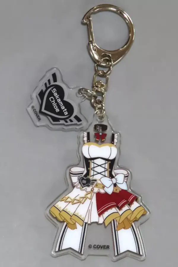 Keychain Idol Costume Virtual Youtuber Hololive Sakasha Kuroe Birthday Commemora