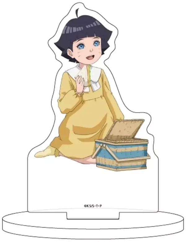 Acrylic Stand Panel 13. Uzumaki Sunflower Picnic Ver. Original Illustration Boru