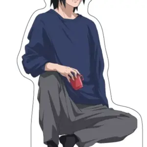 Acrylic Stand Panel 16. Uchiha Sasuke Picnic Ver. Original Illustration Boruto N