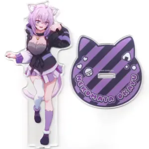 Acrylic Stand Panel Nekomata Okapour Nekokabrina Public Commemorative Virtual Yo