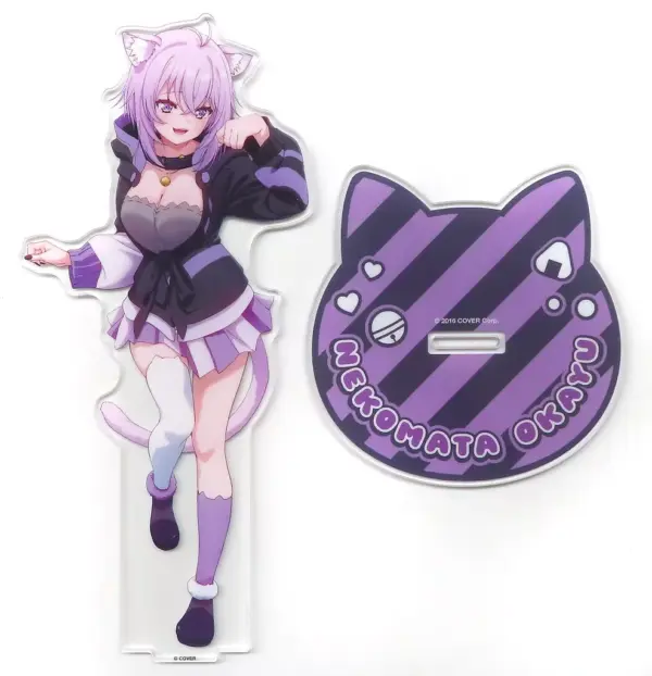 Acrylic Stand Panel Nekomata Okapour Nekokabrina Public Commemorative Virtual Yo