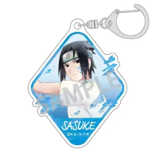 Keychain Uchiha Sasuke Naruto Shippuden Trading Acrylic Paint Kamiani Touch F/S-