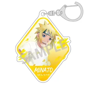 Keychain Namikaze Minato Naruto Shippuden Trading Acrylic Paint Kamiani Touch F/