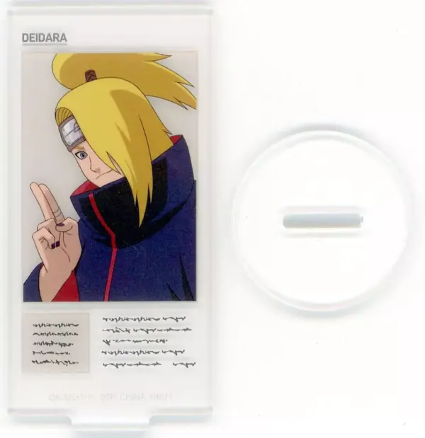 Acrylic Stand Panel Deidara Ichibankuji Naruto Shippuden The Connecting Thoughts