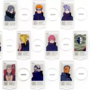Acrylic Stand Panel Set Of 10 Ichibankuji Naruto Shippuden Connecting Thoughts H