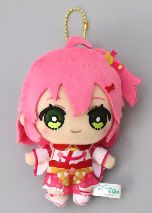 Keychain Sakura Miko Mascot Plush Toy Virtual Youtuber Hololive Friends To Go F/