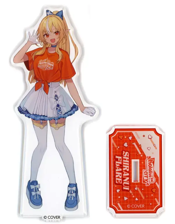 Acrylic Stand Panel Shiranui Virtual Youtuber Hololive City 24 In Yomiuri Land F