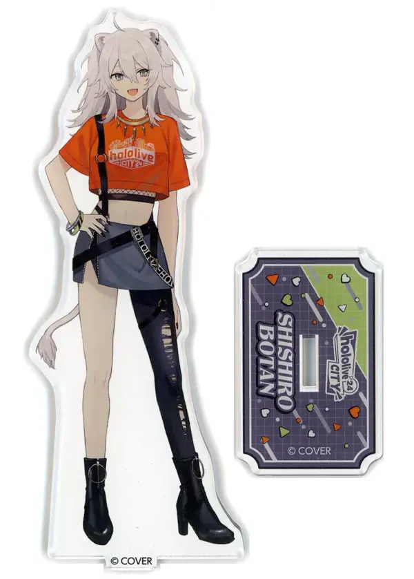 Acrylic Stand Panel Shishira Botan Virtual Youtuber Hololive City 24 In Yomiuri