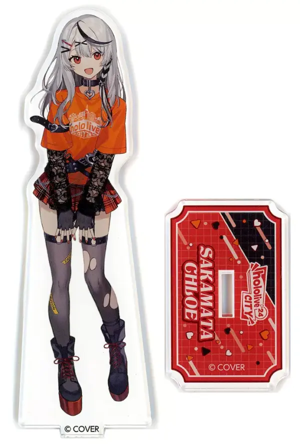 Acrylic Stand Panel Sakasha Kuroe Virtual Youtuber Hololive City 24 In Yomiuri L