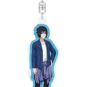 Keychain Uchiha Sasuke Acrylic Naruto Shippuden F/S-M503 from japan Rare  Good c